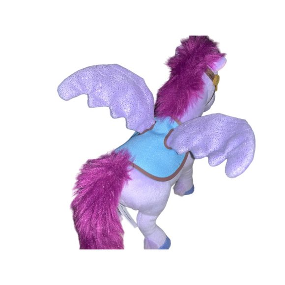 Disney Junior Sofia The First Minimus Purple Pegasus Pony Plush 8” Stuffed Toy - Picture 6 of 12